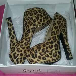 Leopard Stiletto Heels